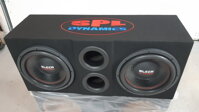 CZ Audio BR12/2 dual subwoofer box