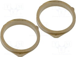 Dištančný krúžok; MDF; 165mm; Subaru; impregnovaný, lakovaný