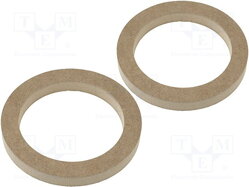 Dištančný krúžok; MDF; 130/18mm; impregnovaný, lakovaný