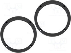 Dištančný krúžok; MDF; 165/26mm; Škoda, VW; impregnovaný