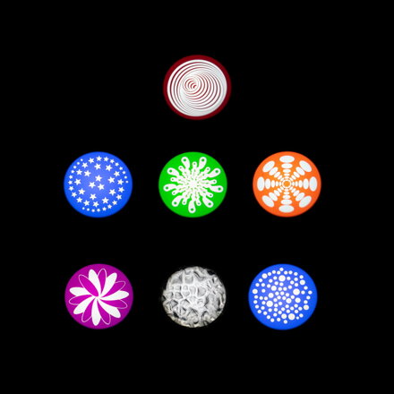 FLASH LED 150W Spot  4x +case