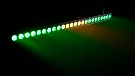 FLASH LED BAR 24x3W RGB 3v1 8 SEKCI