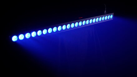 FLASH LED BAR 24x3W RGB 3v1 8 SEKCI