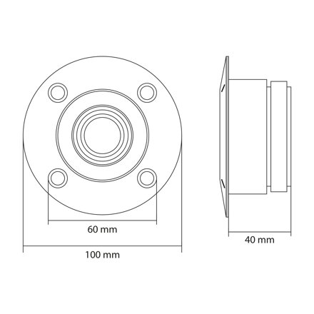 MNC 33512 Dome, 70 W, 8Ohm výškový reproduktor