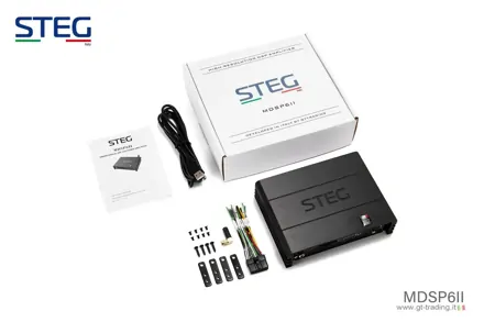 STEG MDSP 6-II dsp zosilňovač