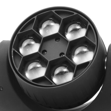 Flash LED MOVING HEAD 6x15W OSRAM RGBW 4in1
