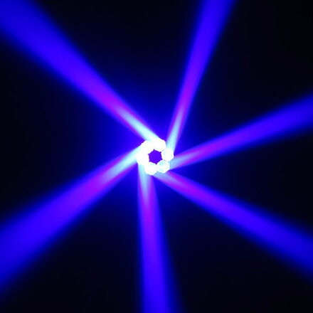 Flash LED MOVING HEAD 6x15W OSRAM RGBW 4in1
