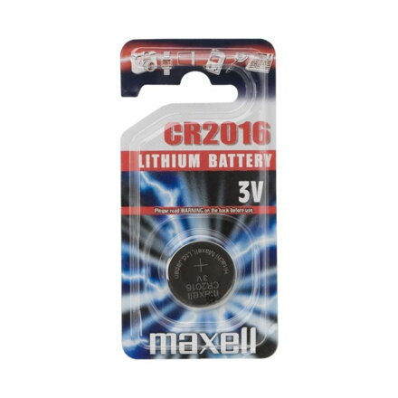 Maxell Gombíková batéria CR 2016