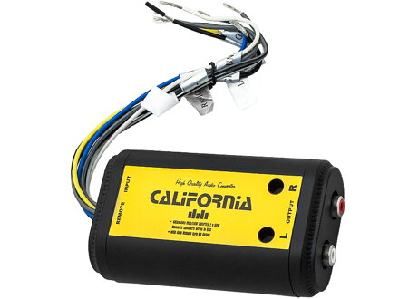 California prevodník úrovne audio signálu s ovládaním Remote
