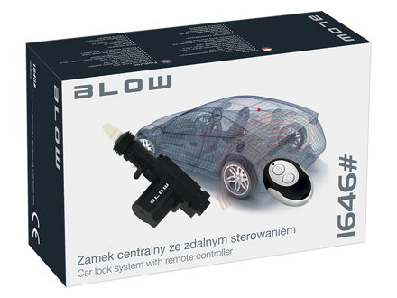 Blow Centrálne zamykanie, 1. + 3., + DIAĽKOVÉ Ovládanie