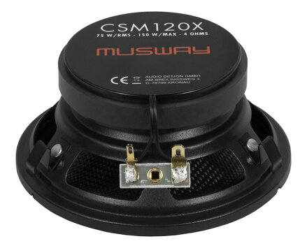 Musway CSM120X  pre Mercedes-Benz W124