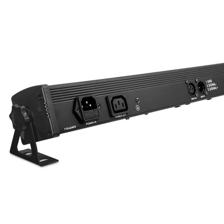 FLASH LED BAR 24x3W RGB 3v1 8 SEKCI