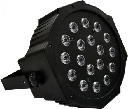 LED Flat PAR 18x3W RGB