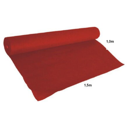 MNC poťahový koberec červený