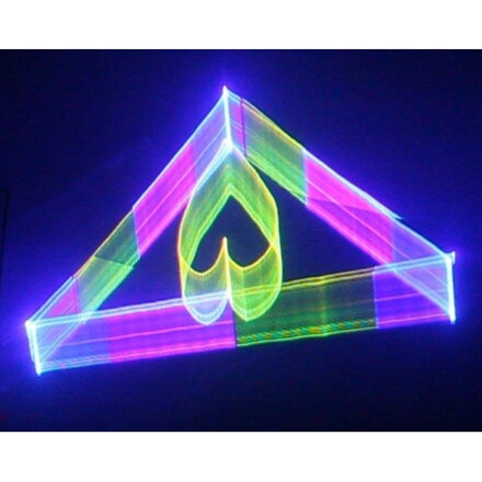 FLASH LASER 1000mW 3D RGB SD CARD