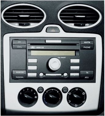 Redukčný rámček 9" autorádia pre Ford