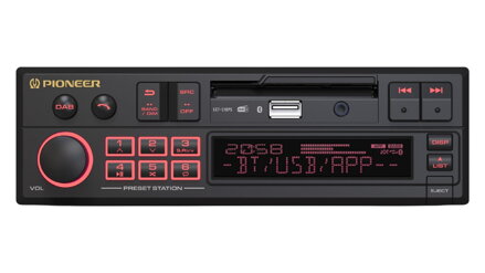 Pioneer SXT-C10PS retro autorádio
