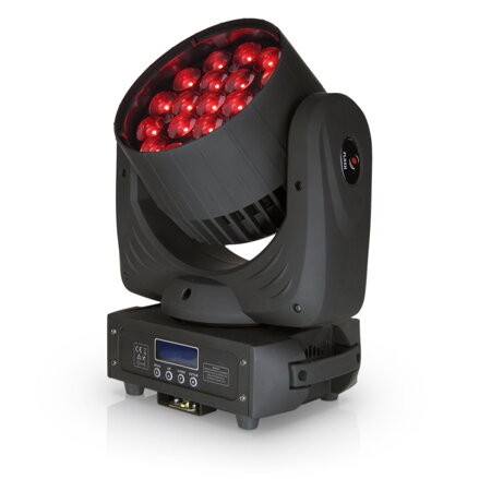 FLASH WASH 19x15W RGBW 4w1 ZOOM Osram MK2 Set 4ks+case