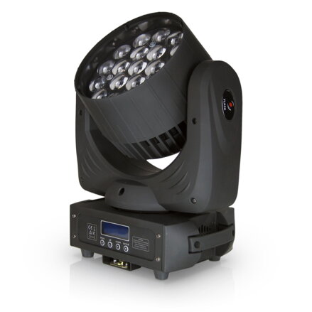 FLASH WASH 19x15W RGBW 4w1 ZOOM Osram MK2 Set 4ks+case