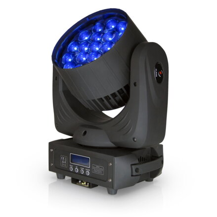 FLASH WASH 19x15W RGBW 4w1 ZOOM Osram MK2 Set 4ks+case