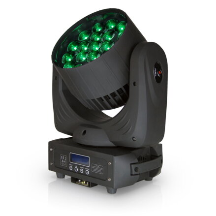 FLASH WASH 19x15W RGBW 4w1 ZOOM Osram MK2 Set 4ks+case