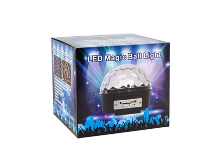 ATL Disco LED projektor, ovládač, mp3, ZS39A