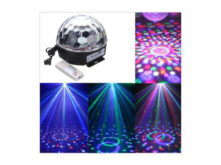 ATL Disco LED projektor, ovládač, mp3, ZS39A